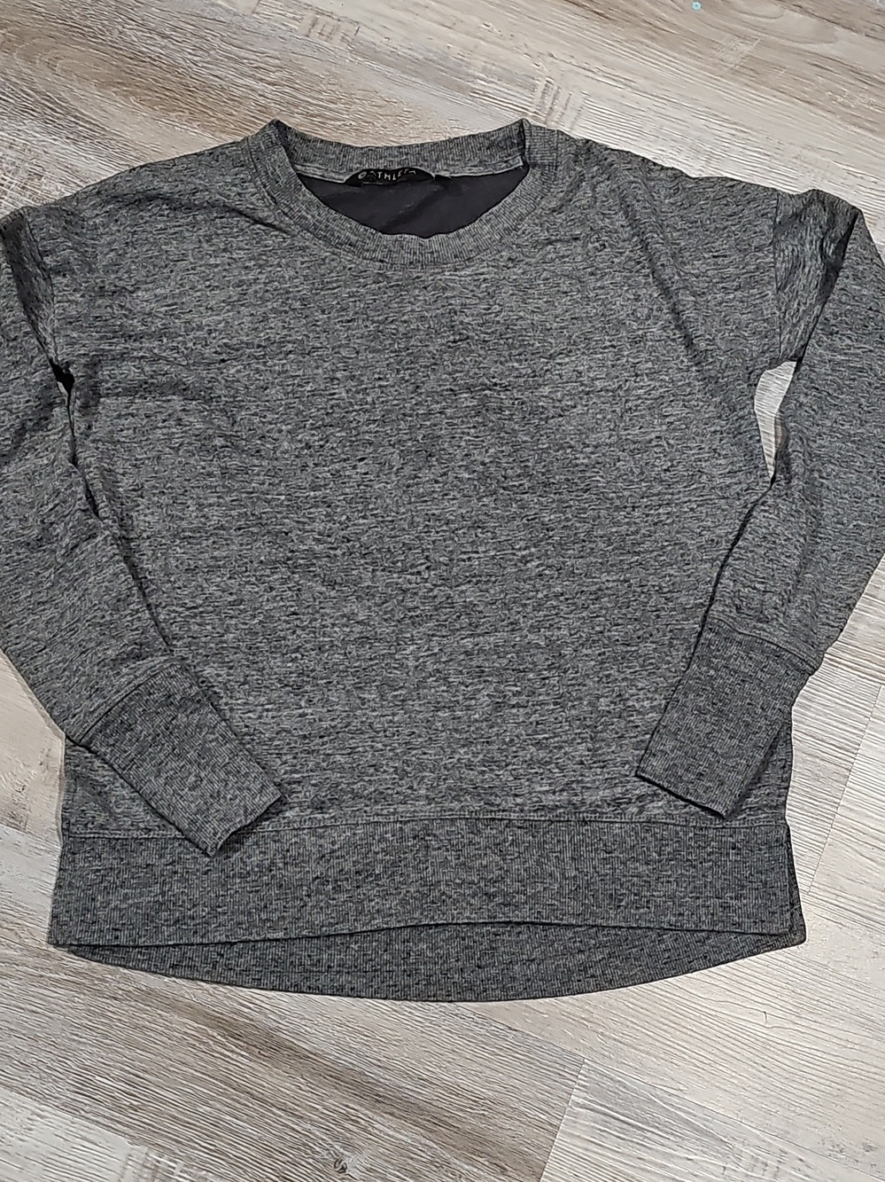 Athleta Coaster Luxe Sweatshirt Gray Long Sleeve Pullover